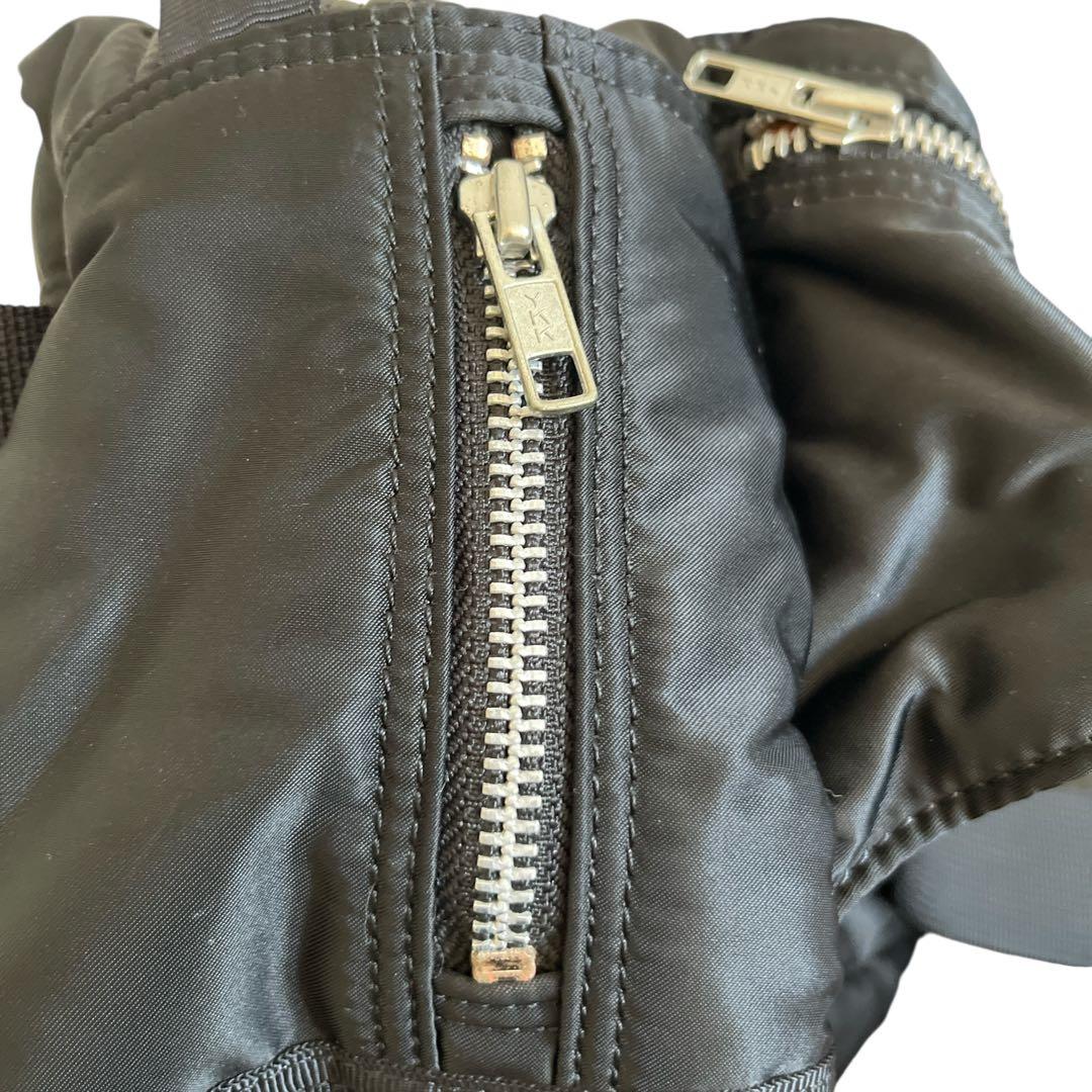 美品 廃盤 PORTER ヘッドポーター タンカー ウエストバッグ　ブラック