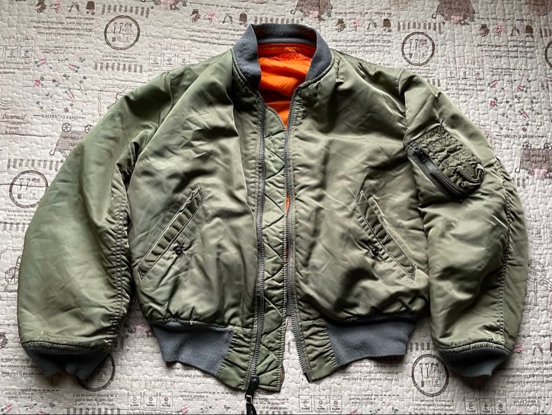 H*z様 Alpha アルファMA-1 80s USA製 旧タグIDEAL