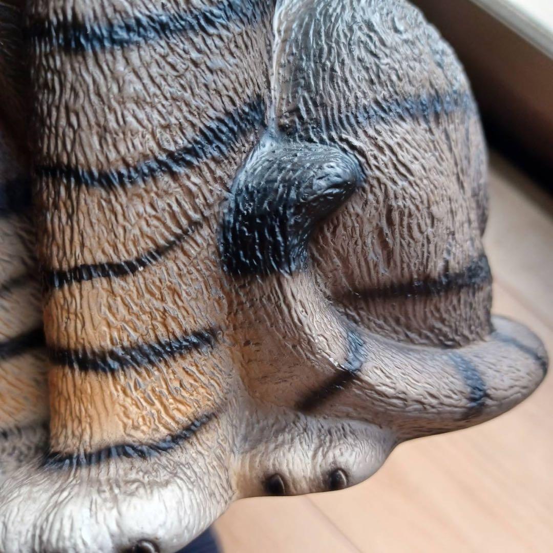 【リアルサイズ】HK Domain 陶製 ドマンの猫　美猫・美品