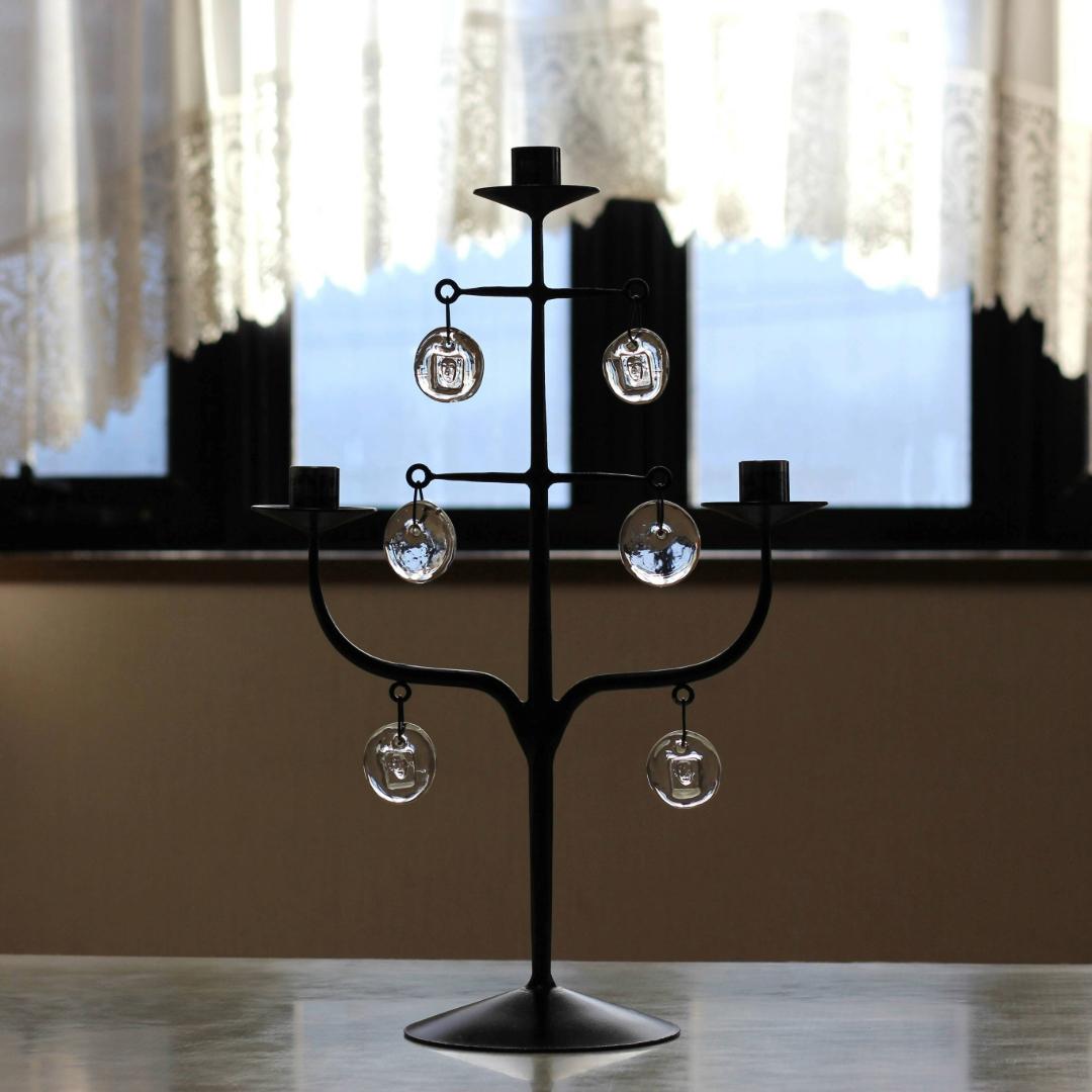 【大型・刻印】エリックホグラン　Erik Hoglund　キャンドルスタンド08