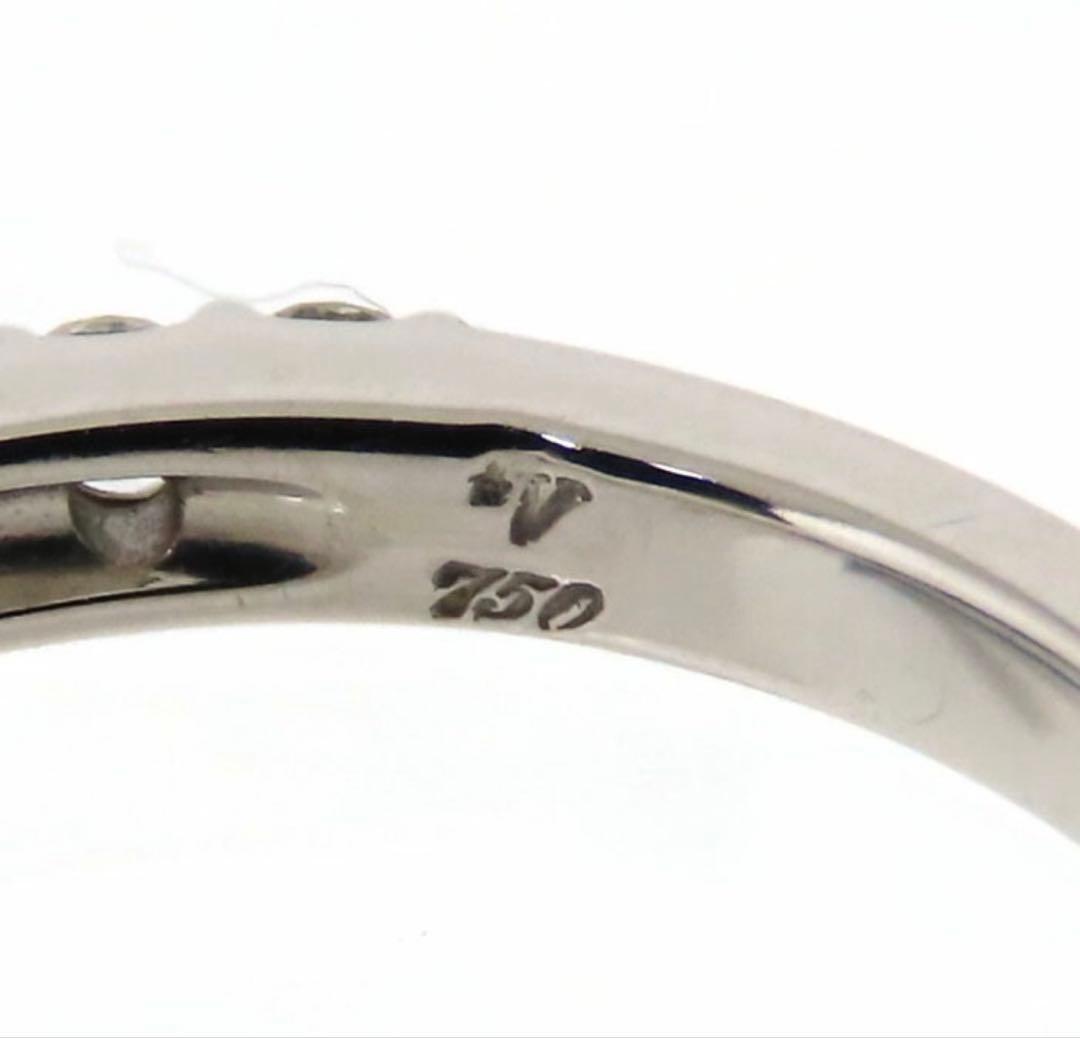 ポンテヴェキオ　ハーフエタニティ　ダイヤ　♯8