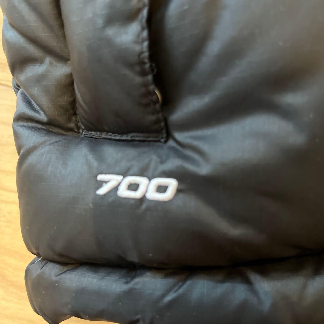 ノースフェイス　ダウンベスト（黒）レディース