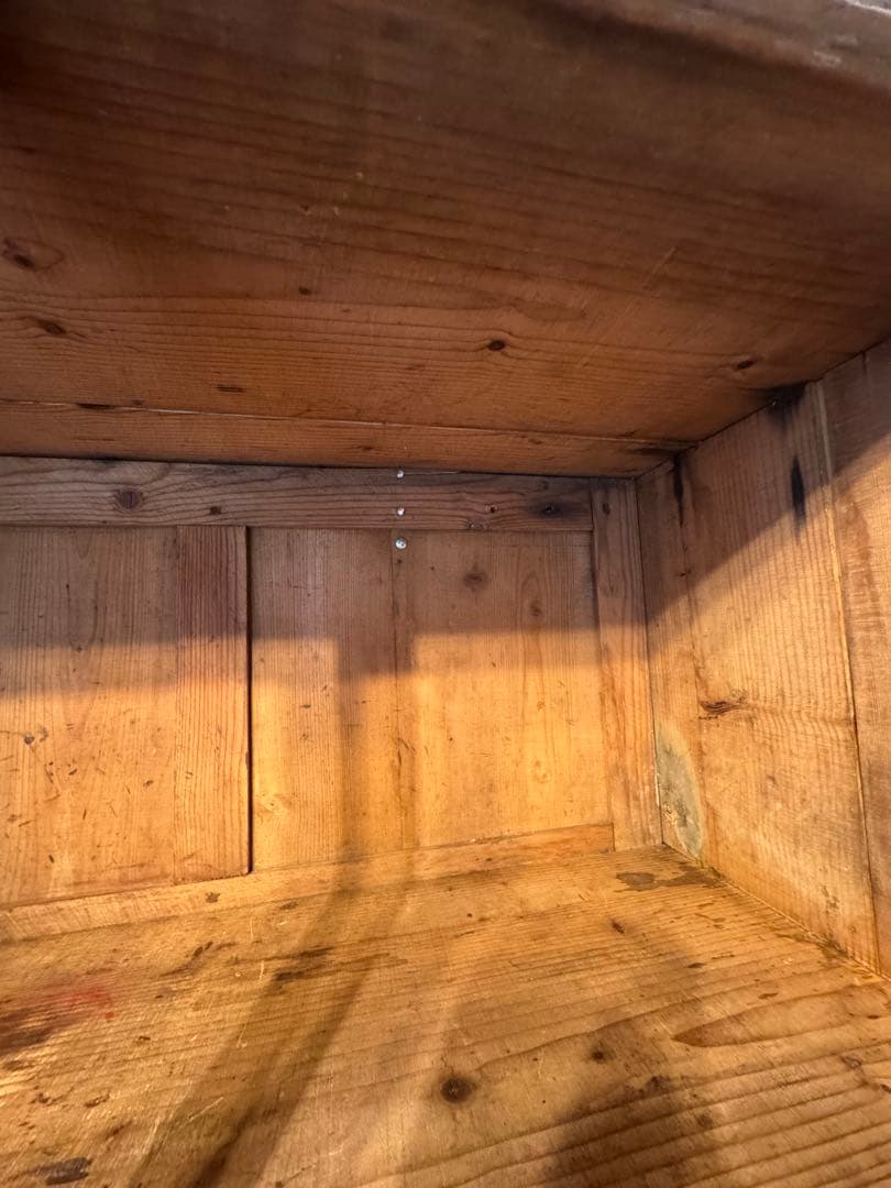 フランス　アンティーク　ウォールキャビネット　ヴィンテージ　ブロカント　シェルフ