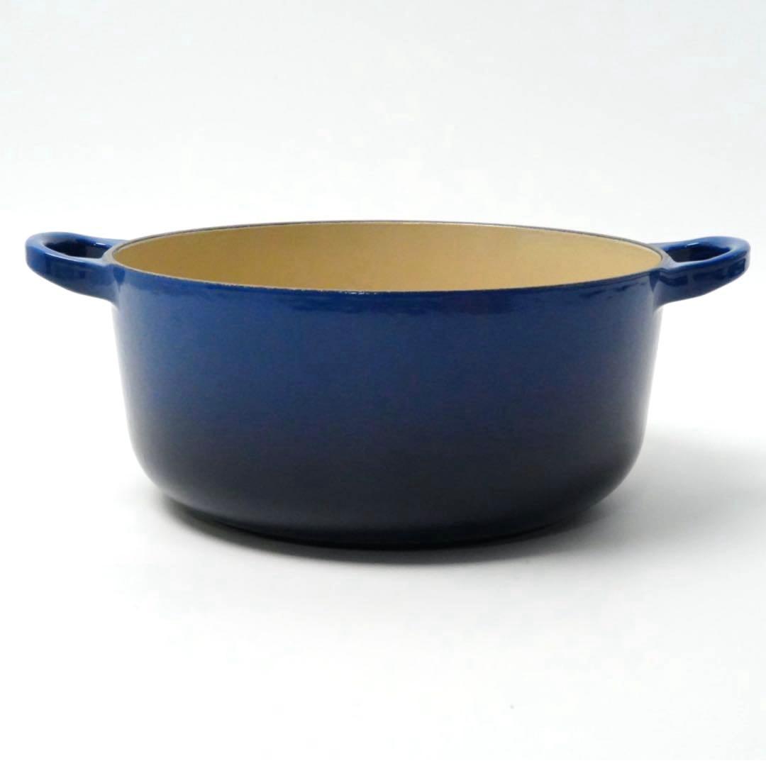【新品】LE CREUSET　ココット ロンド ラピス　20cm