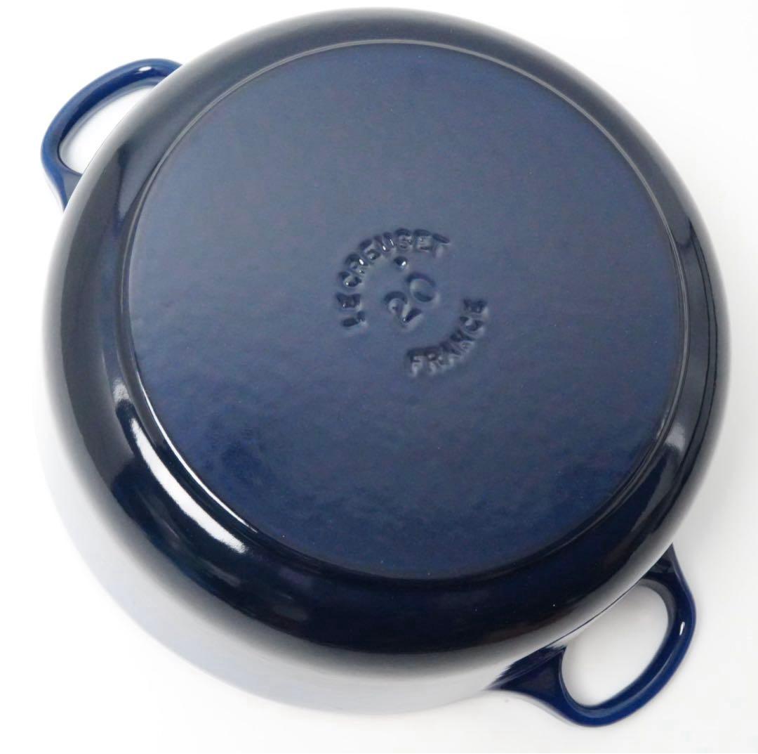【新品】LE CREUSET　ココット ロンド ラピス　20cm