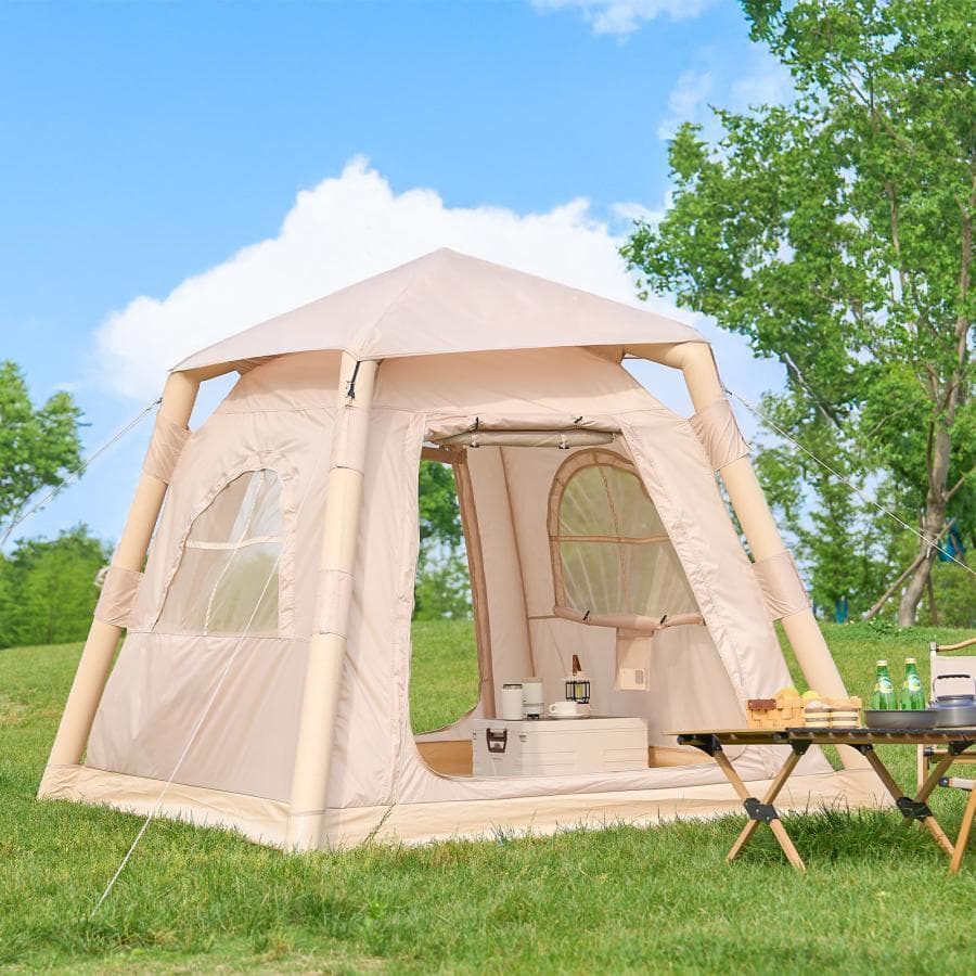 インフレータブルテント エアーテント1〜3人用防水 組立簡単キャンプ アウトドア