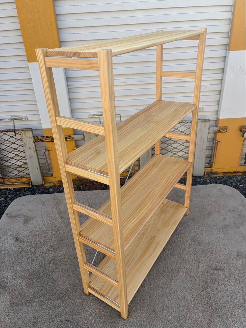 MUJI 無印良品 パイン材ユニットシェルフ 幅86cm 奥行き25cmタイプ