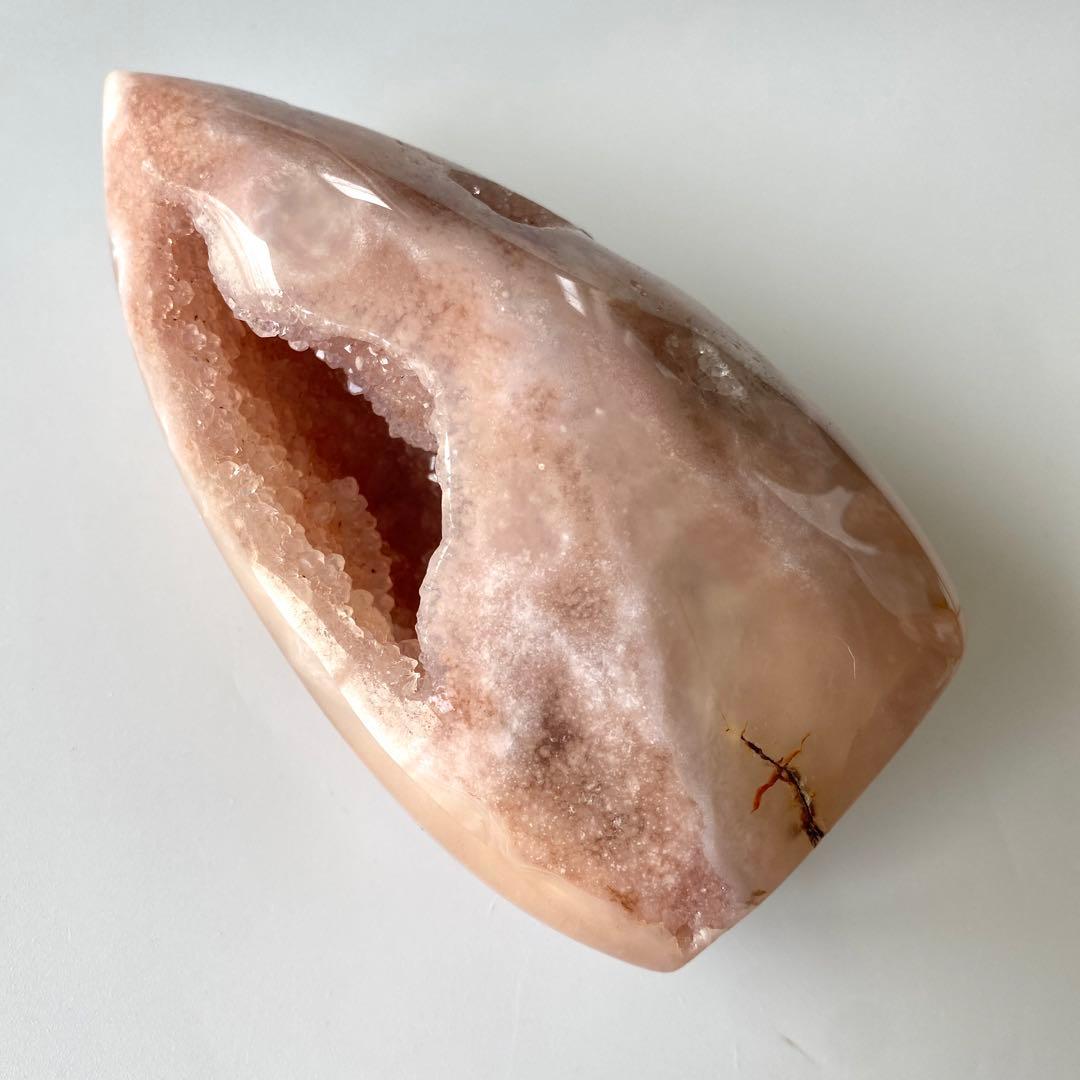 ピンクアメジスト フラワーアゲート ポリッシュ