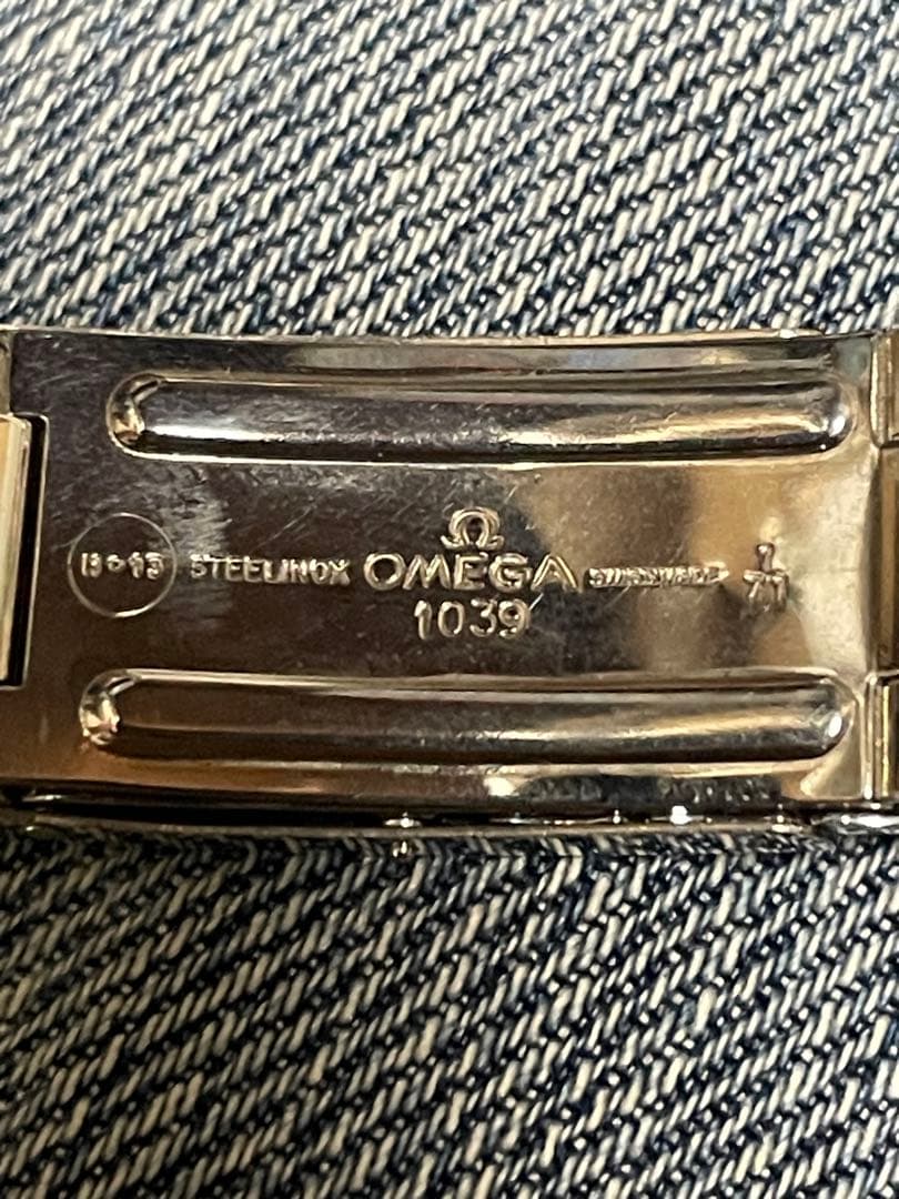 OMEGA オメガ　キャタピラブレス　美品未使用？20mm　Ref:1039