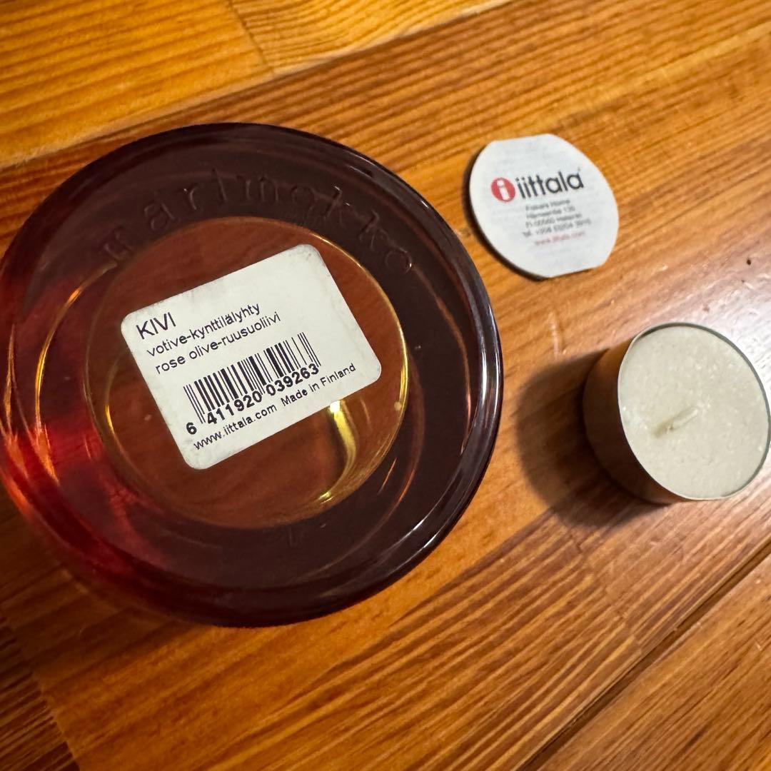 廃盤 マリメッコ イッタラ kivi ローズオリーブ