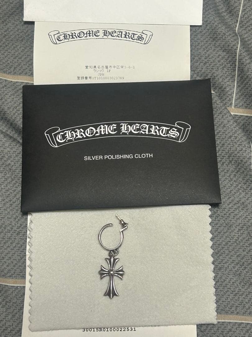 Chrome Hearts クロスモチーフピアス 片耳用