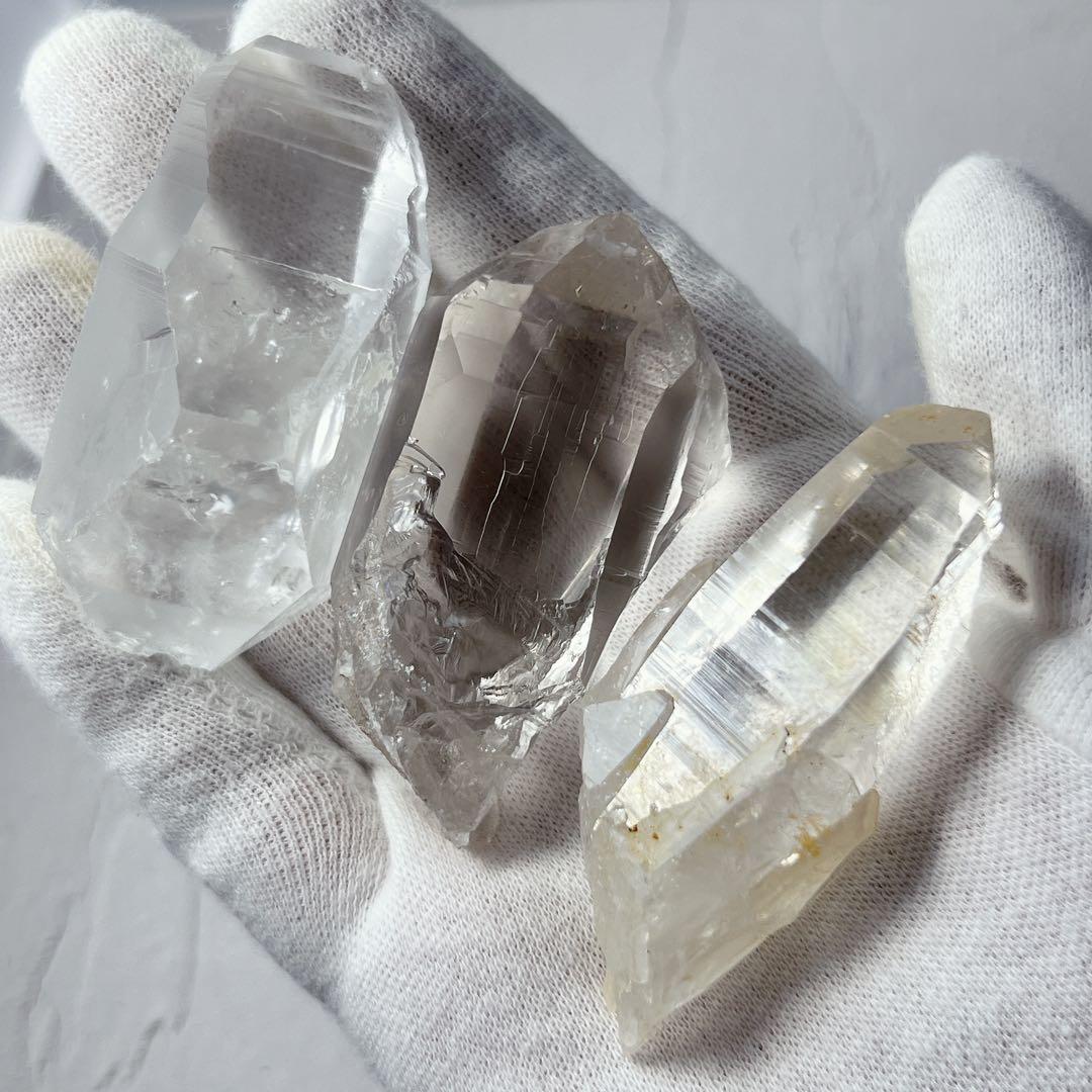 天然石 レムリアンシード＆ガネーシュヒマール3点セット