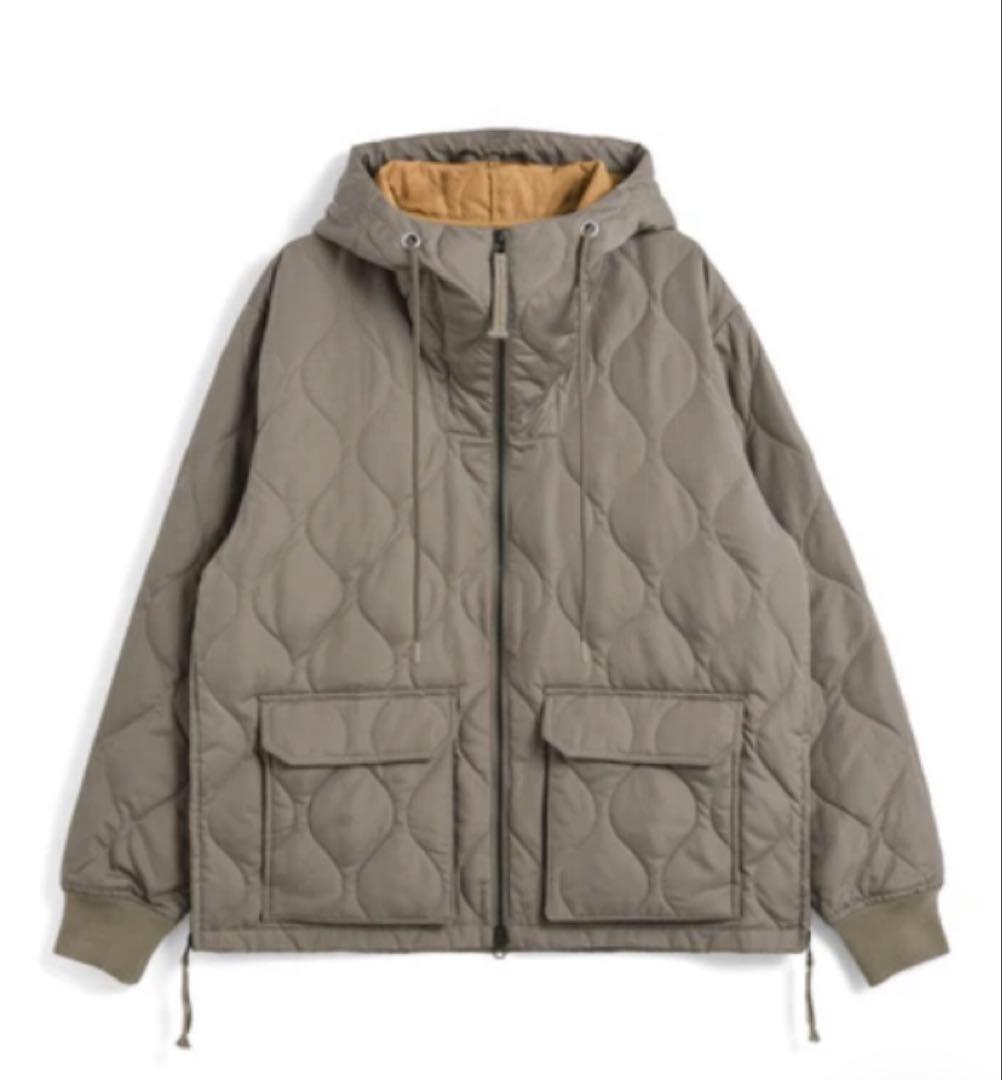 【新品未使用】TAIONタイオン　ミリタリー ダウンパーカー　M ライトモカ