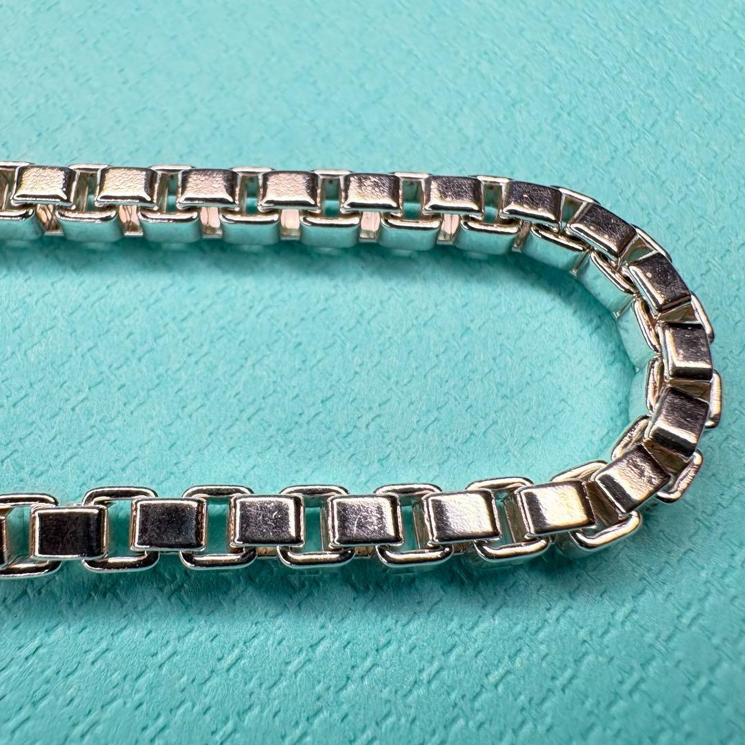 【極美品】約19.5cm ティファニー ベネチアン ブレスレットSV925