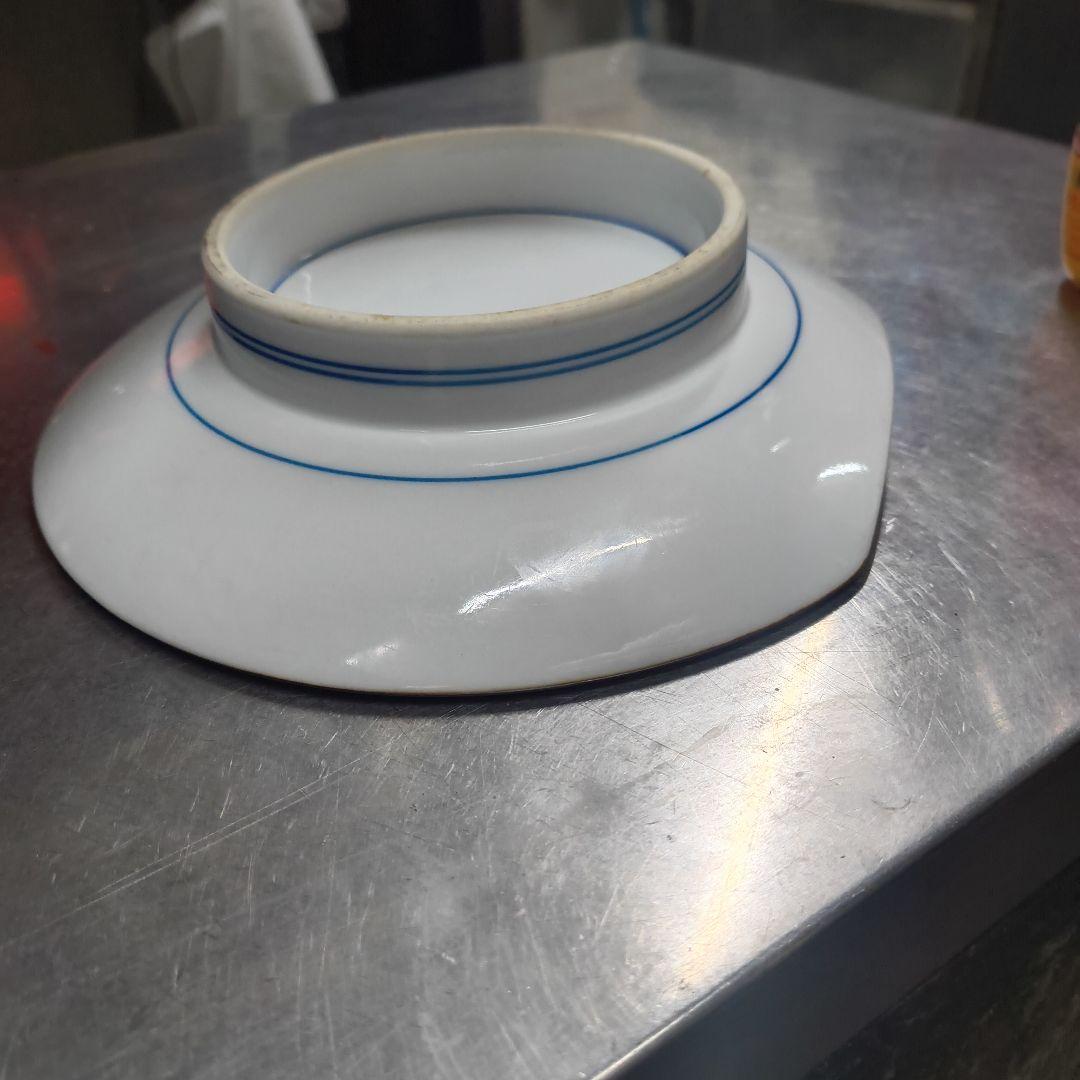 青い花模様の四角形皿多数有田焼