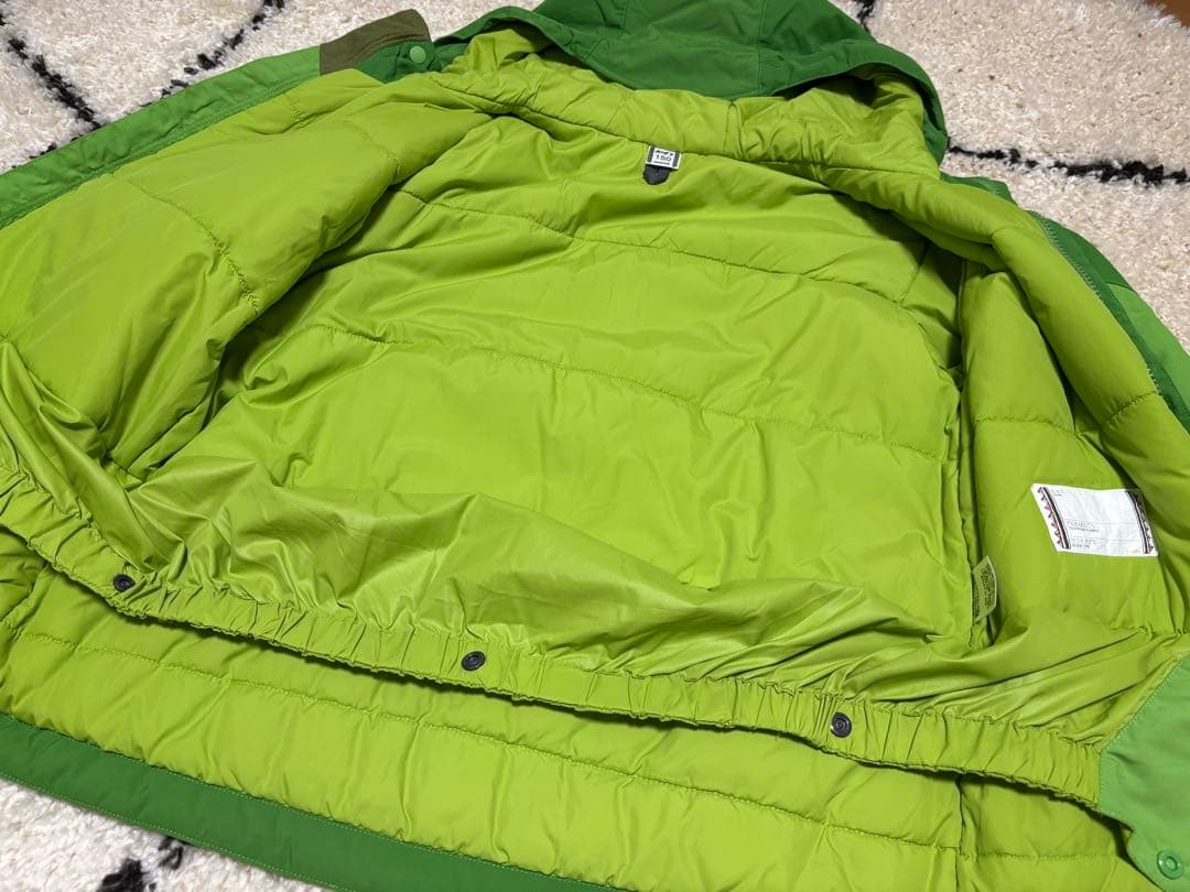 極美品＊モンベル パウダーライト ジャケット・ビブ スキーウェア上下セット150