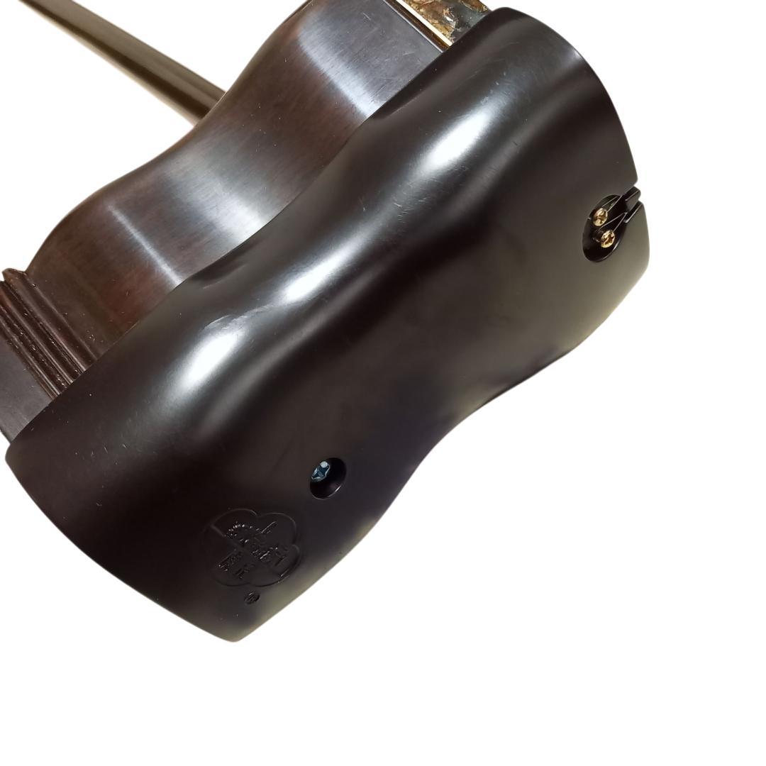 即日配送★ 中国楽器 二胡 胡弓 虎丘 六角胴 蛇皮 ハードケース付き