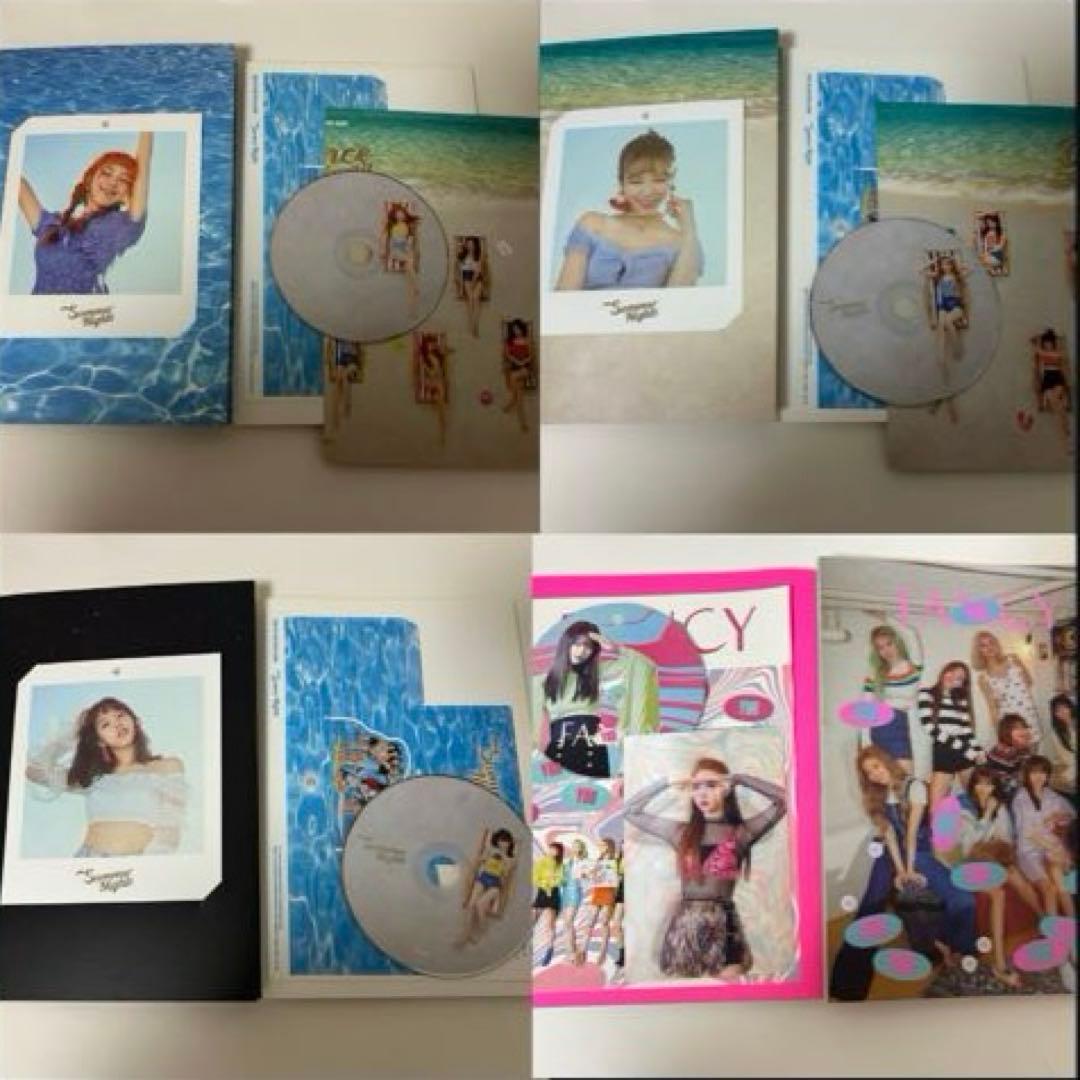 TWICE アルバムセット フォトカード付き