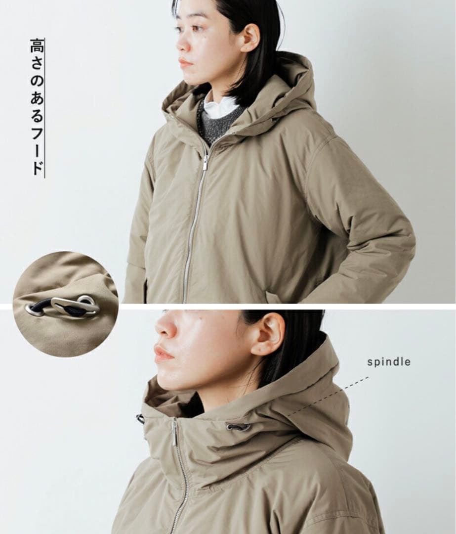 SALE★新品★ ロフトラボ フーデッド ダウンコート ミフュー