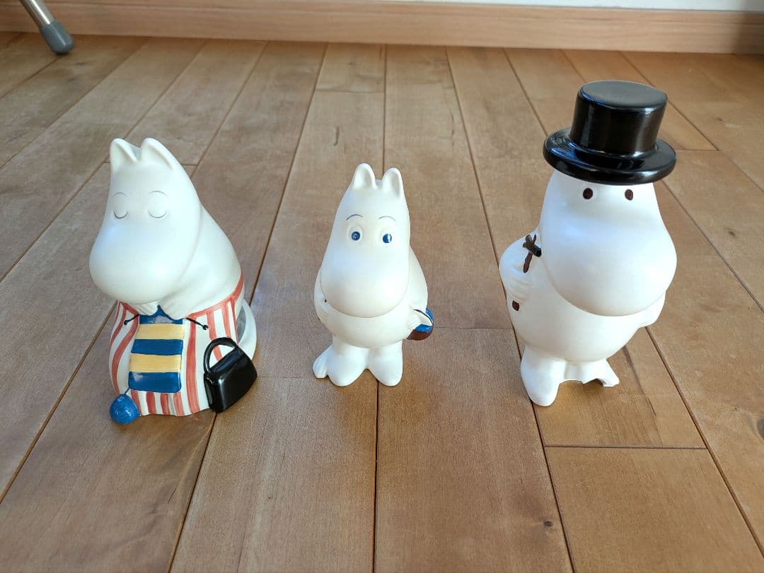 アラビア　ARABIA ムーミン 3体セット　難有