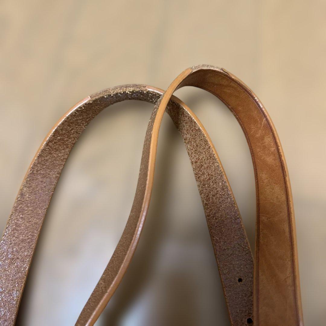 CELINE ロゴ キャンバス トートバック ショルダー付き レザー