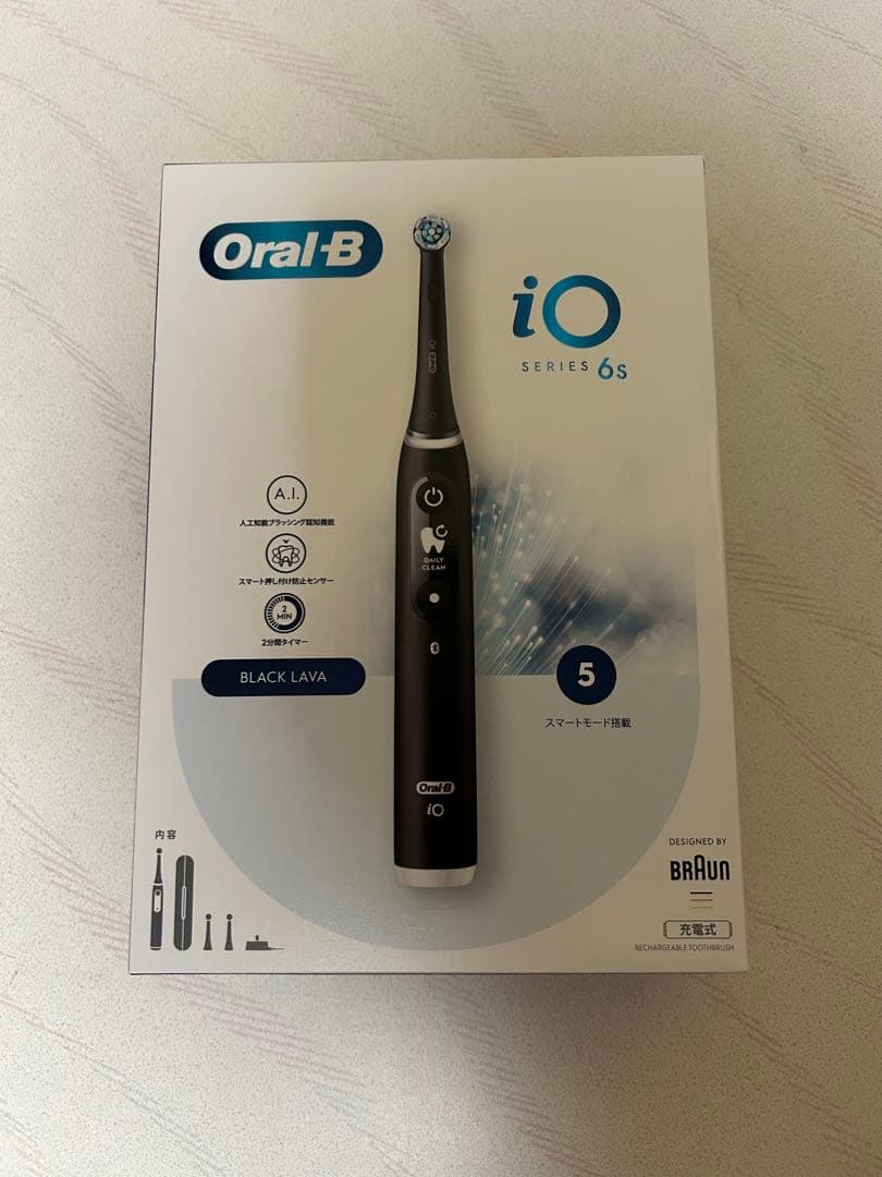 【新品未開封】ブラウン 電動歯ブラシ オーラルB iO6S 替えブラシ3本