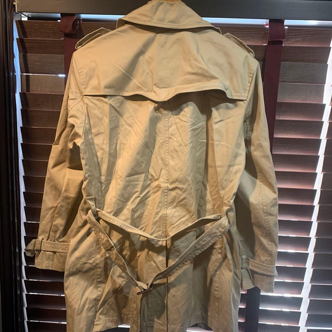 burberry black label トレンチコート 古着