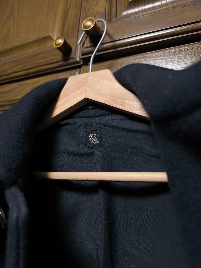美品 KAPTAIN SUNSHINE トラベラーコート　ネイビー 36