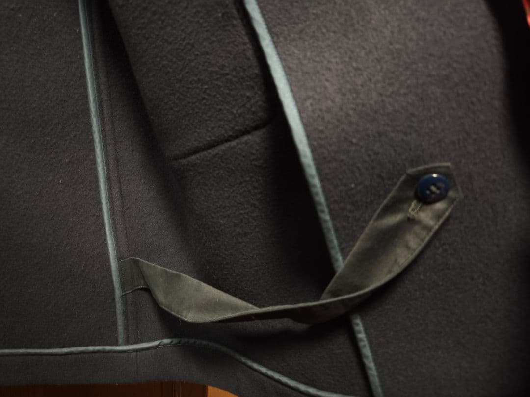 美品 KAPTAIN SUNSHINE トラベラーコート　ネイビー 36