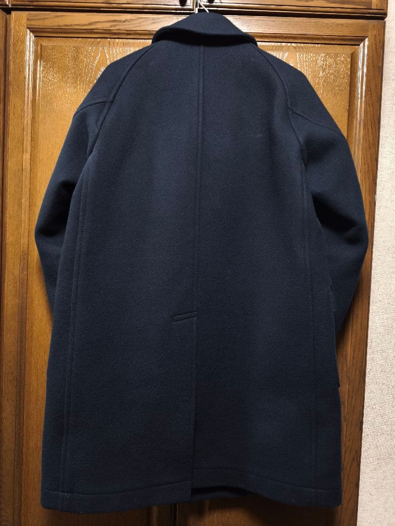 美品 KAPTAIN SUNSHINE トラベラーコート　ネイビー 36