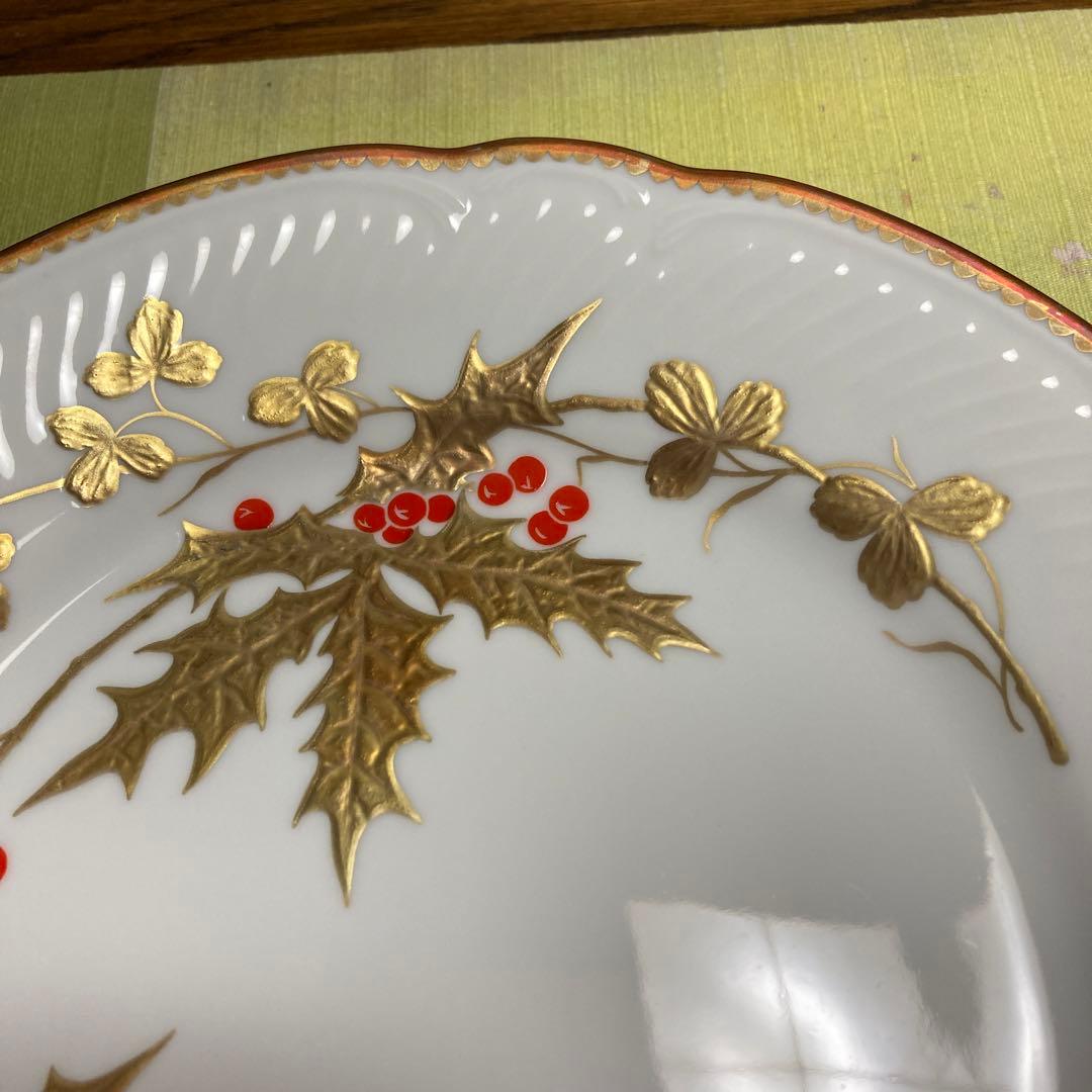 リチャードジノリ　サヴォイア家　森の果実　デザートプレート