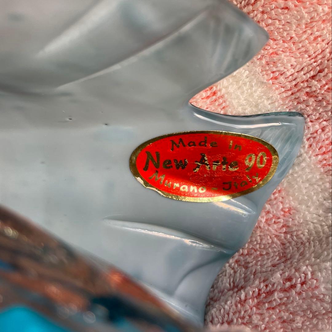 ムラーノガラスNewArte90 ヴェネチアンガラス　ペアダンサー置物イタリー