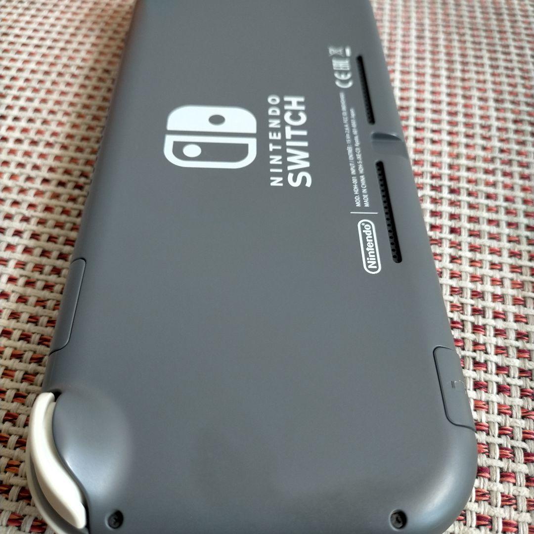 合馬Nintendo Switch Lite グレー 本体のみ ジャンク