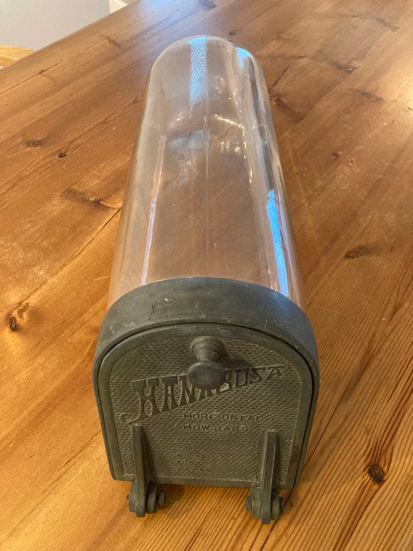 昭和レトロ 駄菓子ガラスケース アンティーク雑貨 ディスプレイ