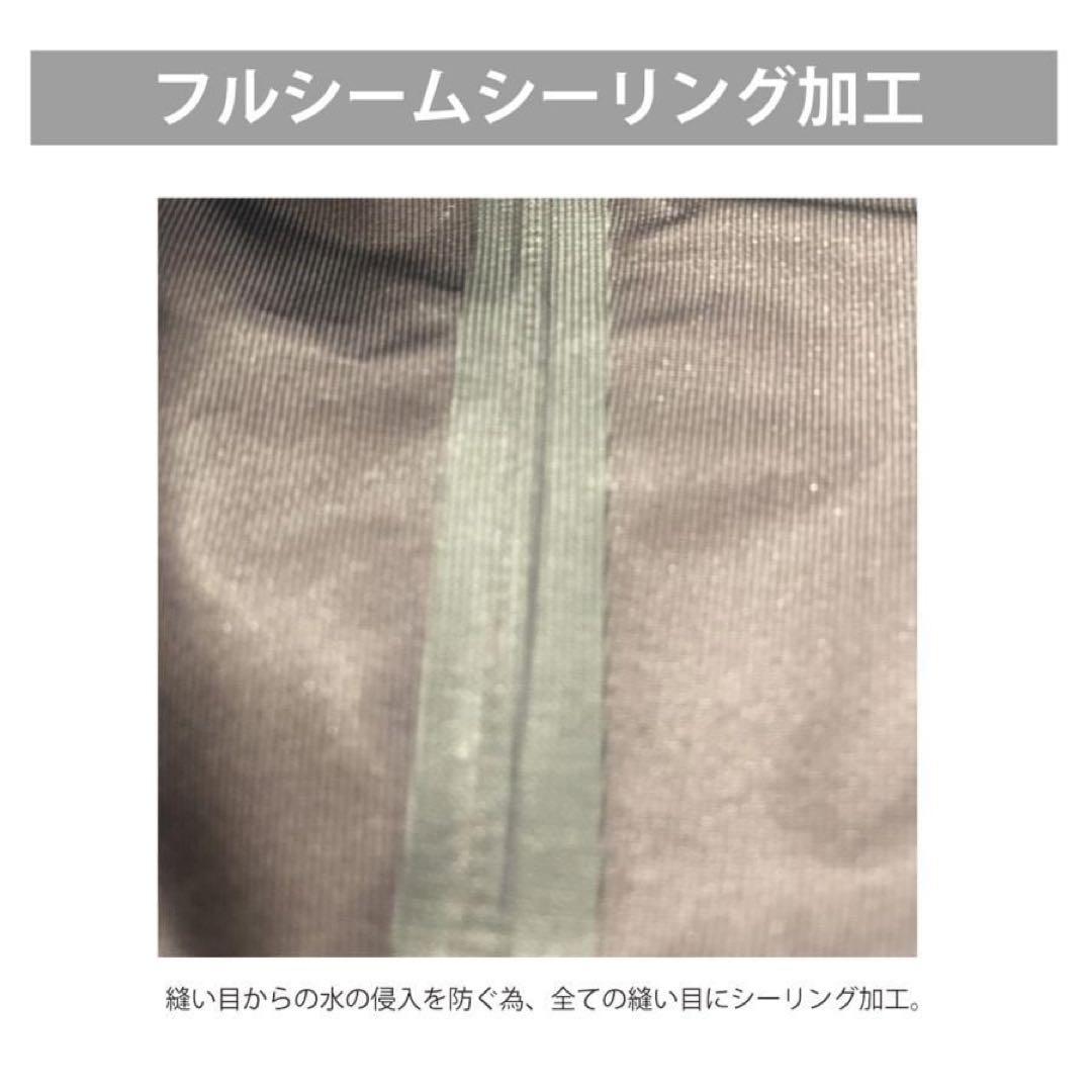 ロゴパターンBREATHTECH® 3LAYERレイン ビブパンツ　Lサイズ