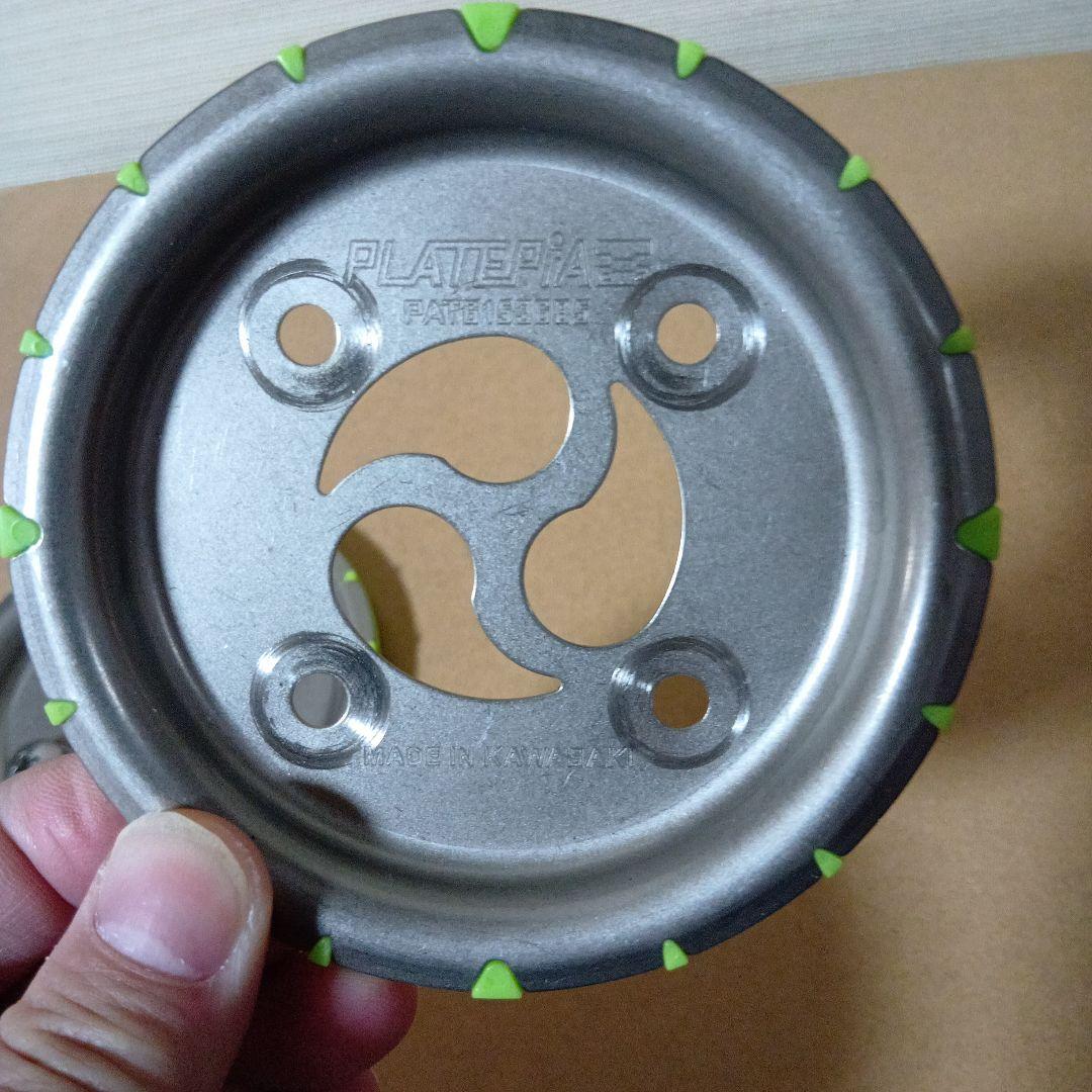 9*x様 プレートピア FLUX専用チタン製ディスク