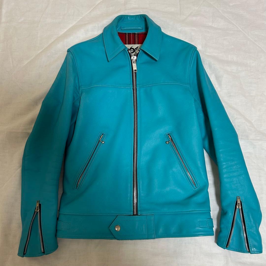 【ターコイズ　英国製】666ライダース LJM-9TF サイズ:32