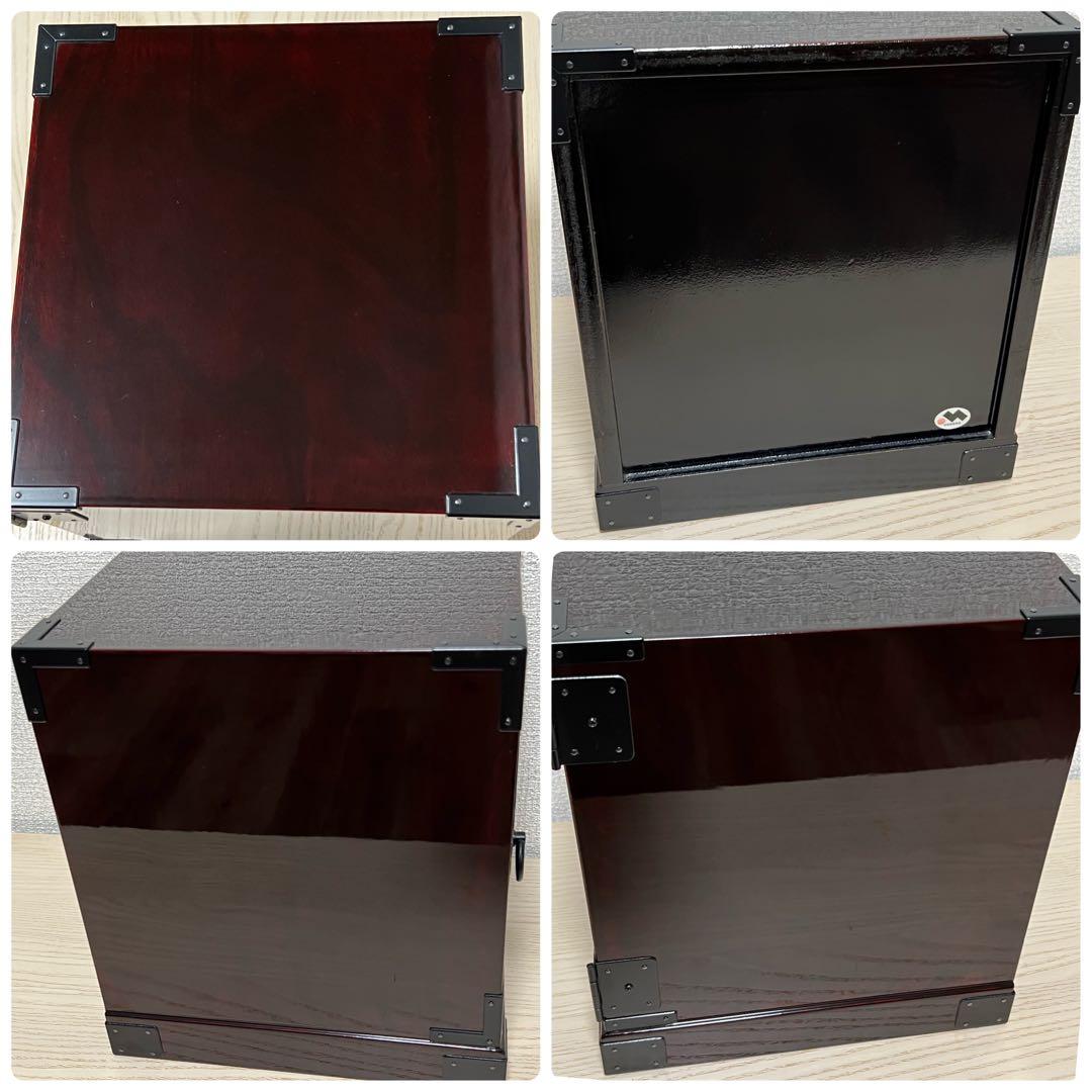 【極美品】伊達政宗家紋 仙台箪笥 小抽斗 鍵付 3段 民芸家具 欅材 木地呂塗り