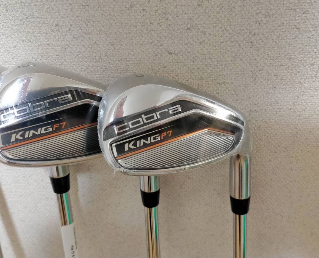 新品 コブラ キング アイアン セット スチールシャフト SR