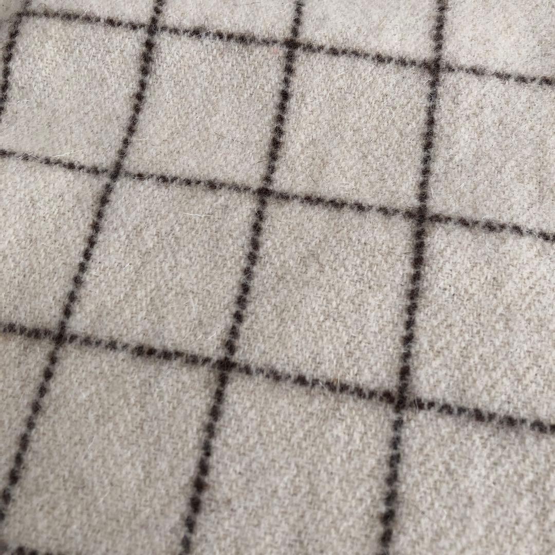 ECOLA スロー Mサイズ　Filete Marfim エコラ　羊毛　ウール