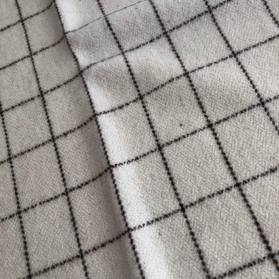 ECOLA スロー Mサイズ　Filete Marfim エコラ　羊毛　ウール