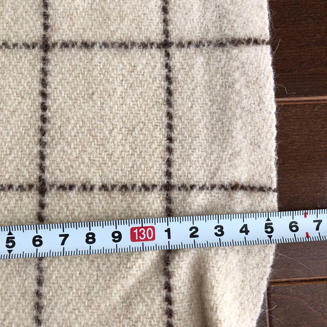 ECOLA スロー Mサイズ　Filete Marfim エコラ　羊毛　ウール