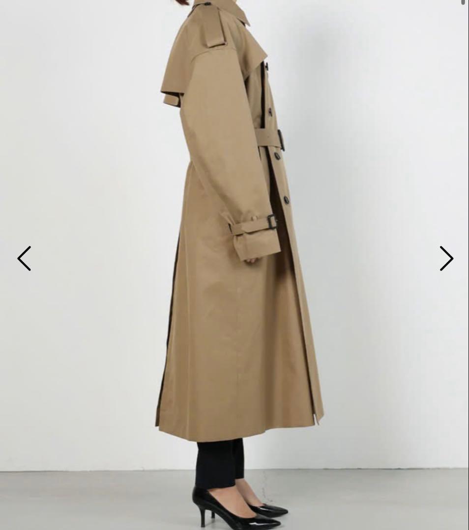 N*ス様 超美品 HYKE ハイク トレンチコート ビックフィット