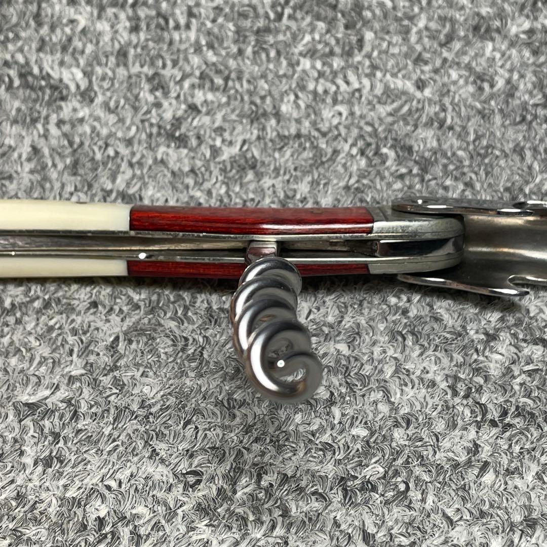 シャトーラギオール田崎真也モデルソムリエナイフ。サイン入りケース付き難あり