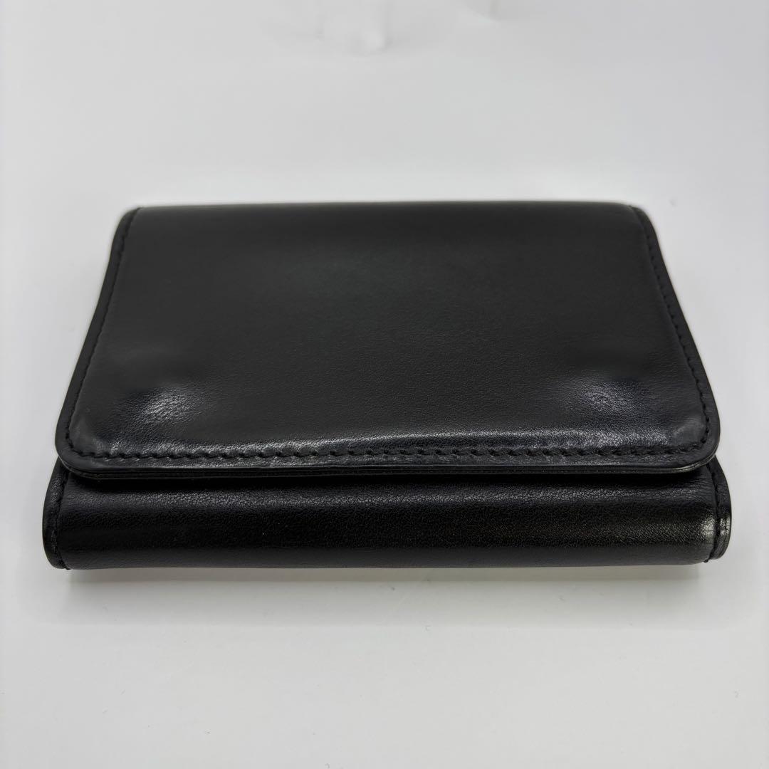 PORTER WACKO MARIA 三つ折り財布　TYPE-Ⅲ ブラック　財布