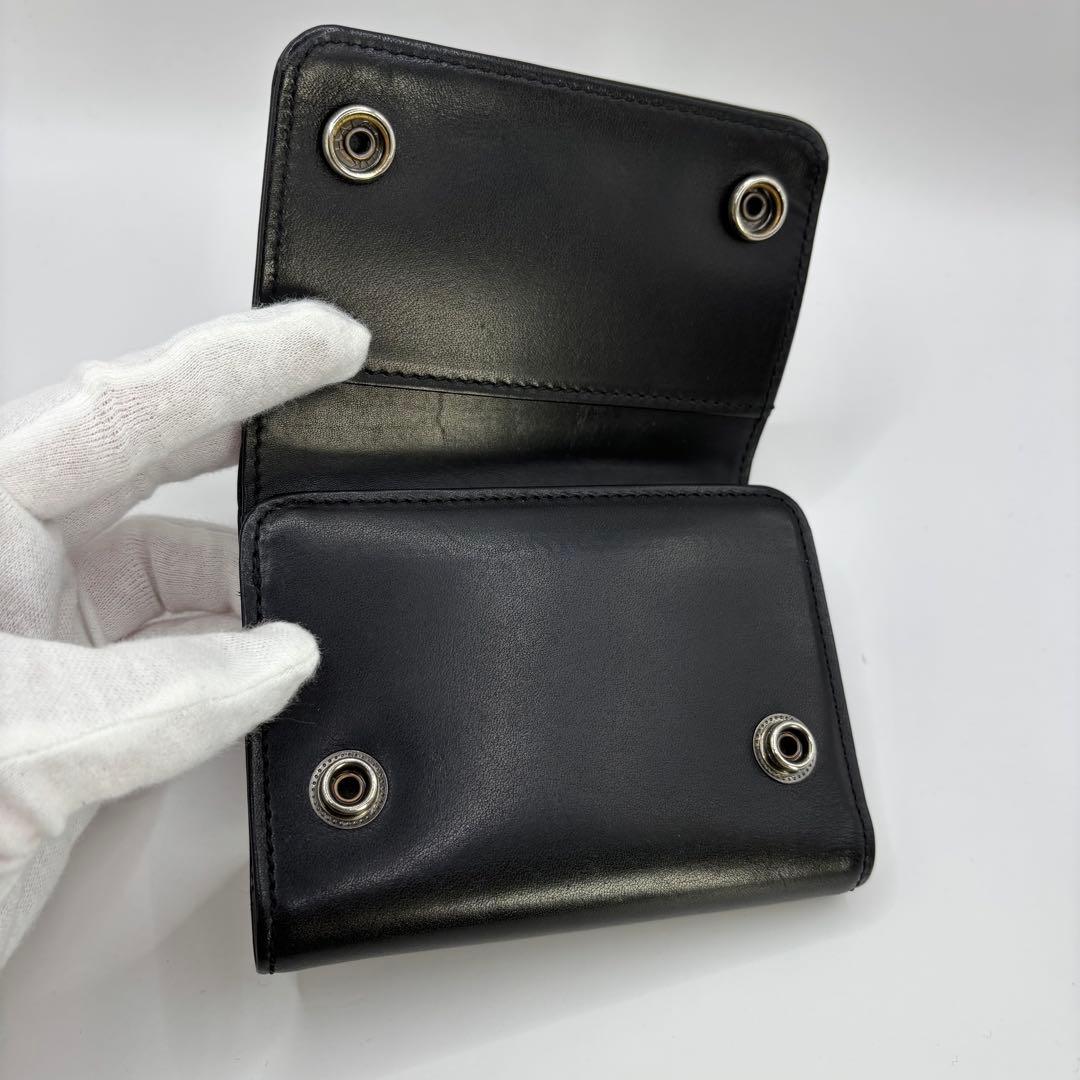 PORTER WACKO MARIA 三つ折り財布　TYPE-Ⅲ ブラック　財布