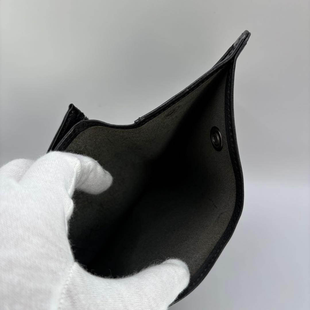 PORTER WACKO MARIA 三つ折り財布　TYPE-Ⅲ ブラック　財布
