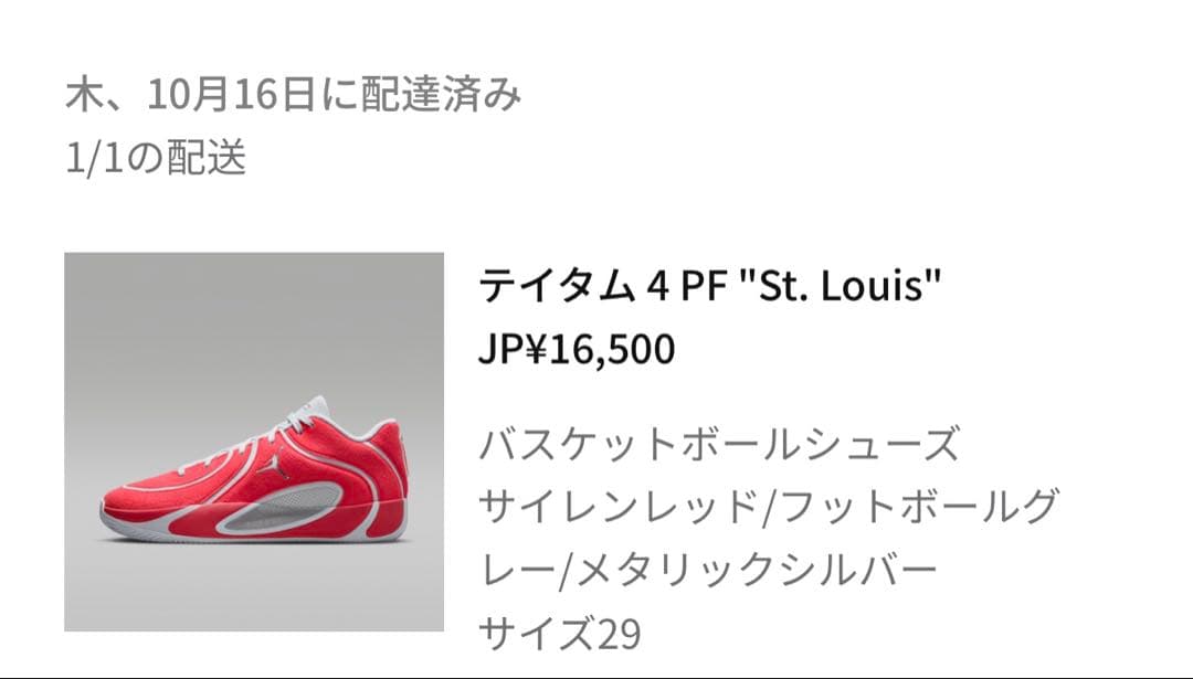 シューズ(男性用) Jordan Brand 4PF \"st. Louis\" 29cm