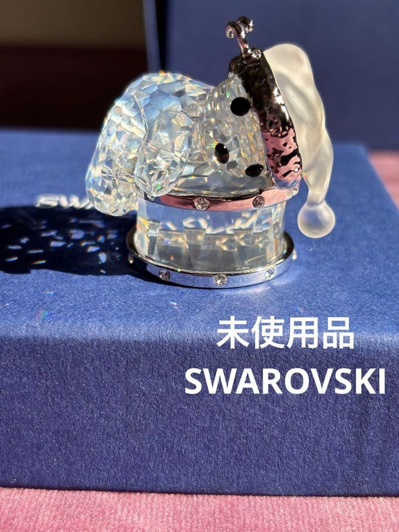 未使用品☆Swarovski クリスタルガラスのオーナメント
