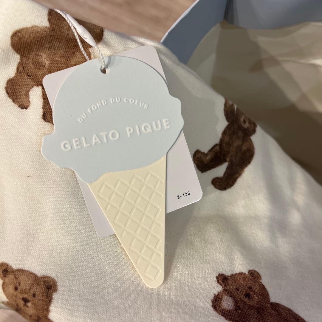 新品未使用！ジェラピケ GELATO PIQUE クマ柄レギンス&アイス柄ワンピ